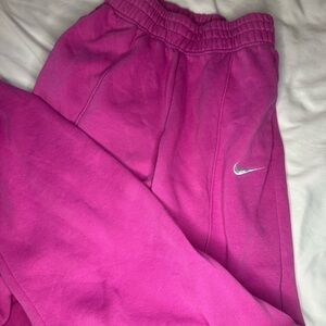 Nike Kids Fuchsia Joggers